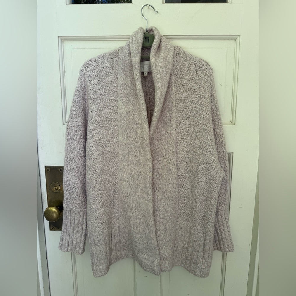 Angel of the North pink cardigan